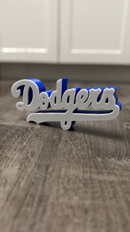 Dodgers sign - G&B Printing